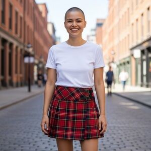 LOCHCARRON NWOT Tartan Billie  Scottish Wrap Around Skirt Size 10